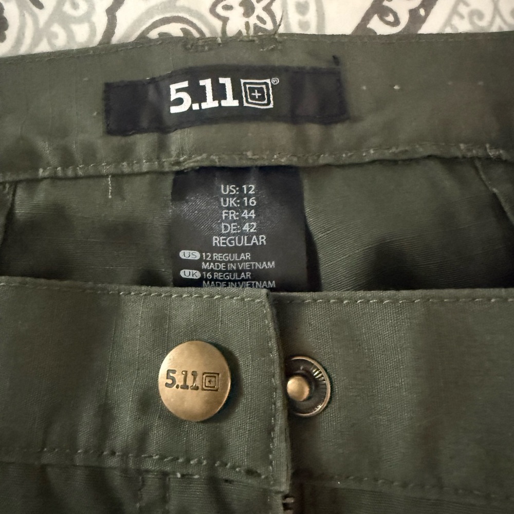 5.11 Tactical Forest Green Cargo Pants